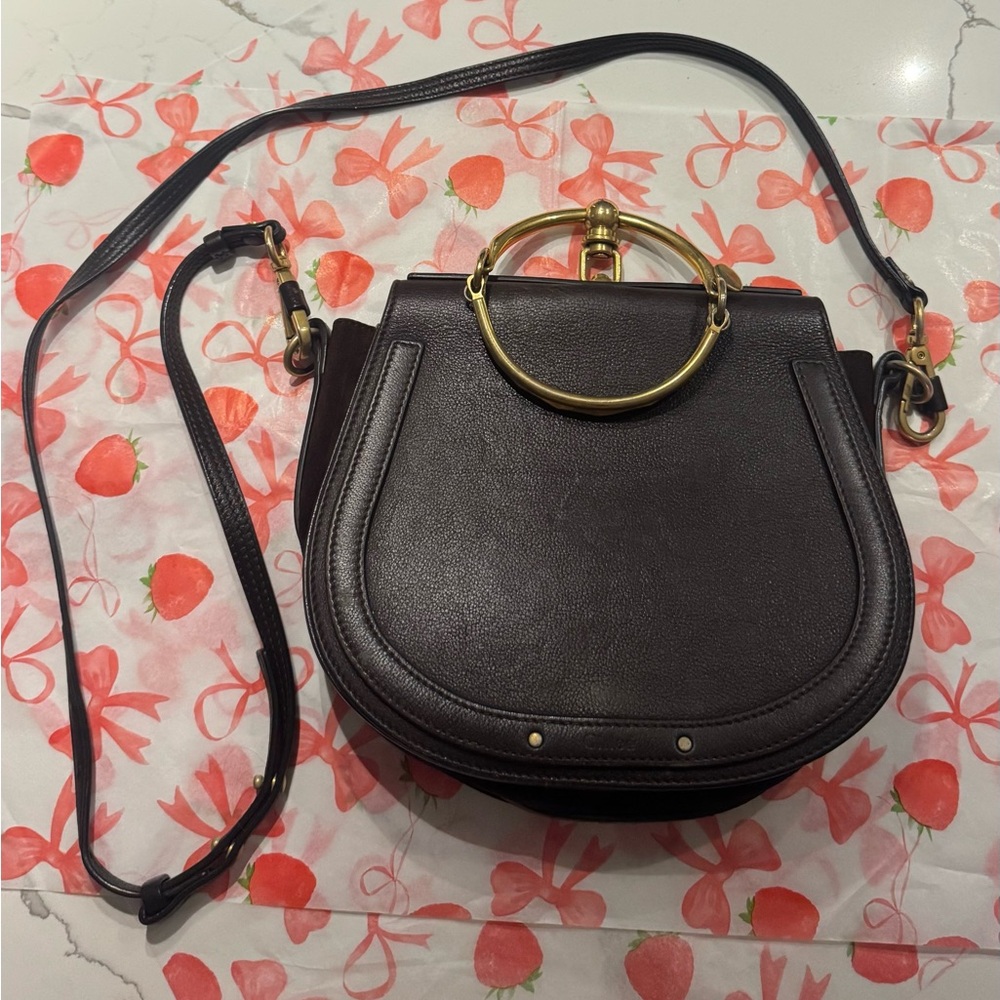 Chloe Bracelet Calfskin Nile Handbag